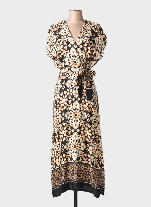 Robe longue noir AMELIE & AMELIE femme