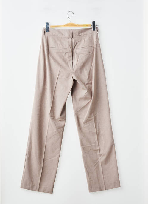 Pantalon droit or ONLY femme