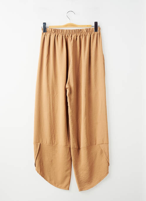 Pantalon large marron TERRA DI SIENA femme
