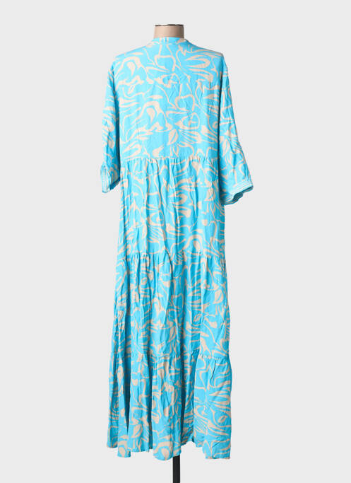Robe longue bleu MORE & MORE femme