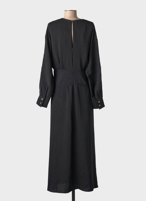 Robe longue noir MANGO femme