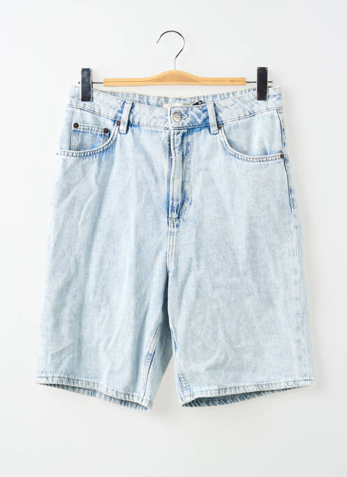 Short bleu MANGO homme