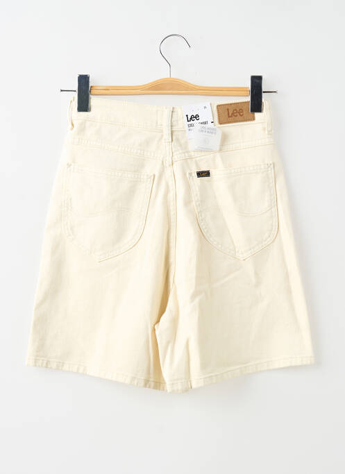 Short beige LEE femme