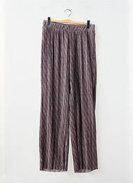 Pantalon large argent OBJECT femme