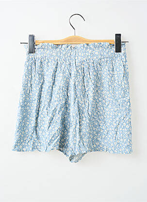 Short bleu ONLY femme