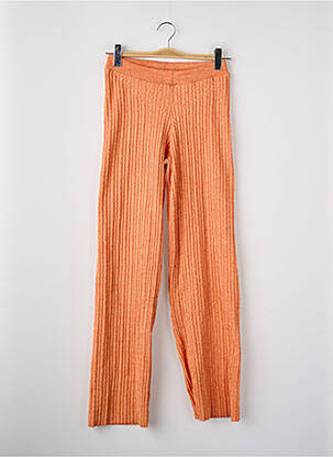Pantalon flare orange ONLY femme