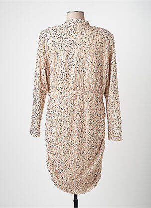 Robe longue beige VERO MODA femme