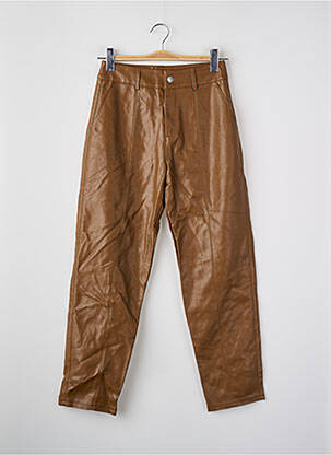 Pantalon droit marron ONLY femme