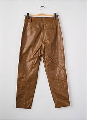 Pantalon droit marron ONLY femme