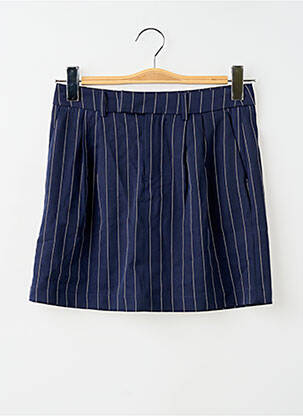 Jupe courte bleu ONLY femme