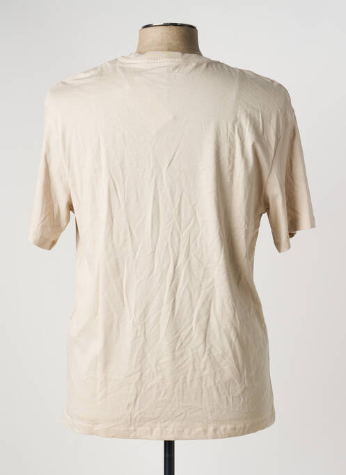 T-shirt beige JACK & JONES homme