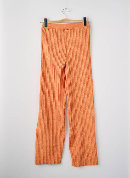 Pantalon flare orange ONLY femme