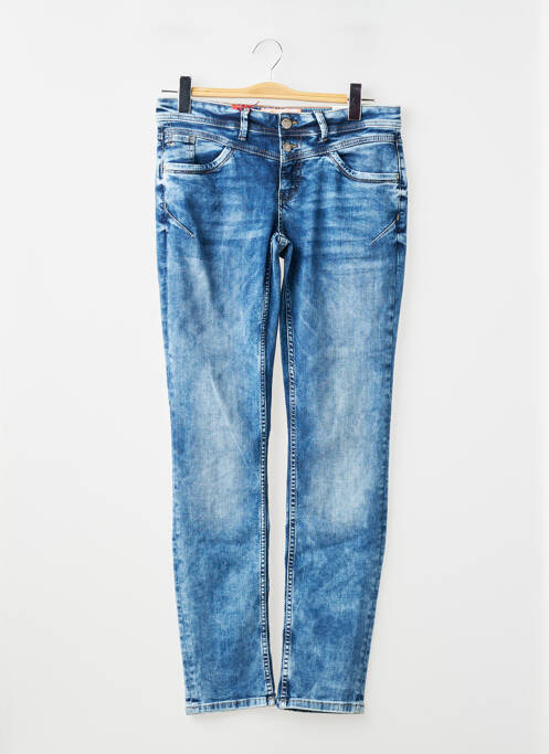 Jeans coupe slim bleu STREET ONE femme