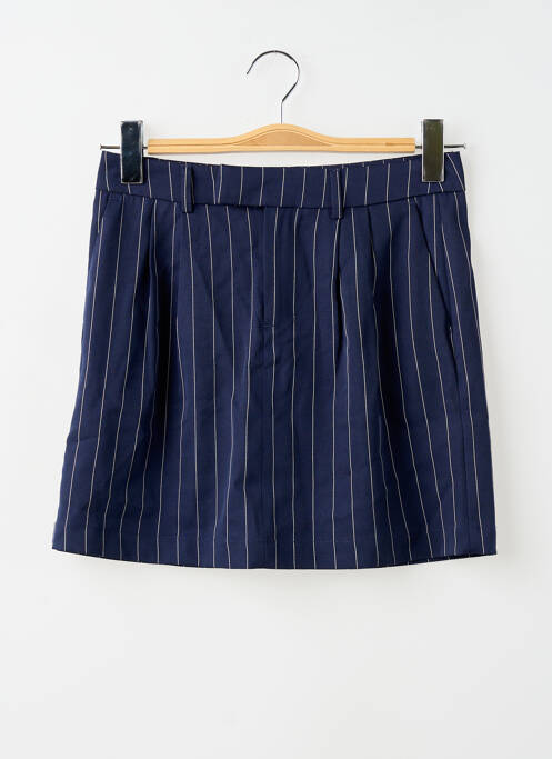 Jupe courte bleu ONLY femme