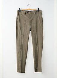 Pantalon droit vert MANGO homme