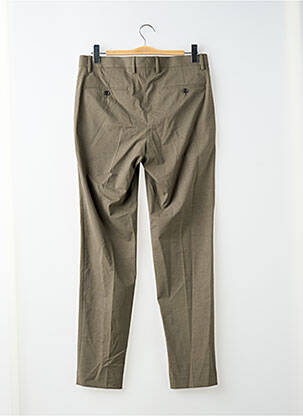 Pantalon droit vert MANGO homme