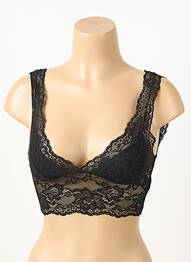 Soutien-gorge noir PIECES femme