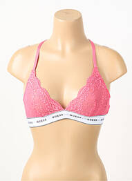 Soutien-gorge rose GUESS femme