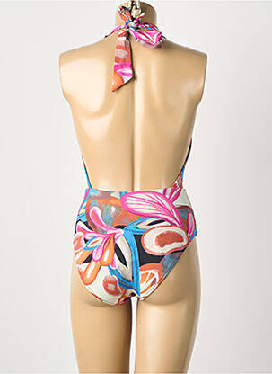 Maillot de bain 1 pièce rose ASTRID BLACK LABEL femme