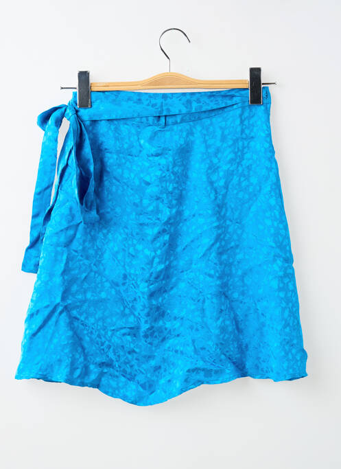 Jupe courte bleu ASTRID BLACK LABEL femme