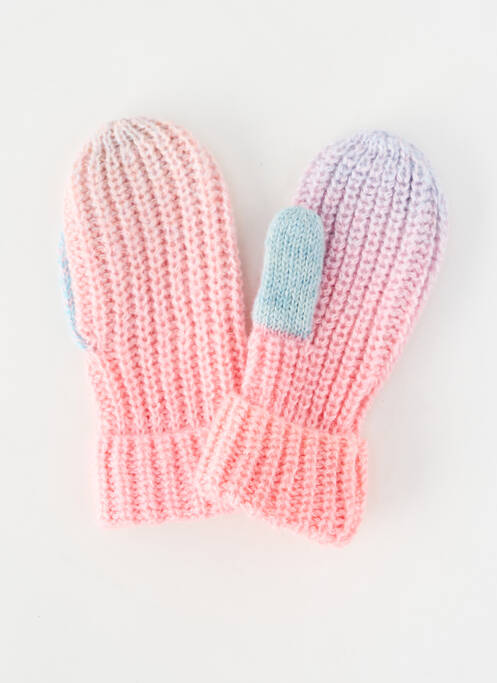 Gants rose SIX femme