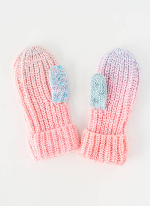 Gants rose SIX femme