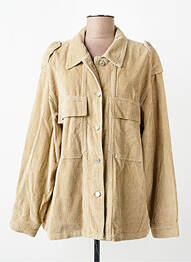 Veste casual marron JS MILLENIUM femme