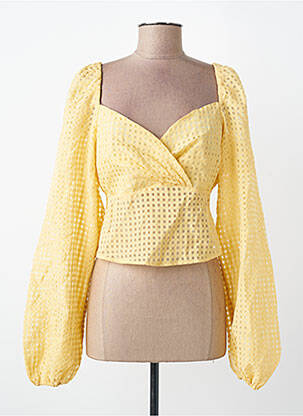 Chemisier jaune ONLY femme