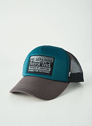 Casquette vert PETROL INDUSTRIES homme