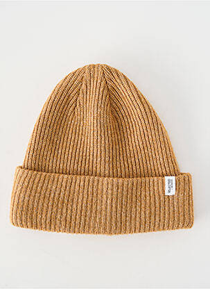Bonnet marron SELECTED homme