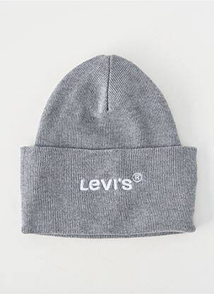 Bonnet gris LEVI'S homme