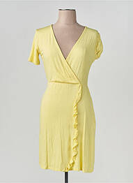 Robe courte jaune HAILYS femme