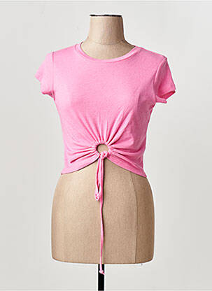 T-shirt rose ONLY femme