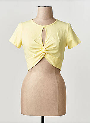 T-shirt jaune ONLY femme