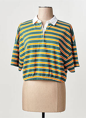 Polo vert ONLY femme