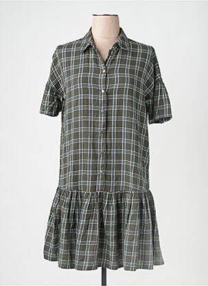 Robe courte vert NOISY MAY femme