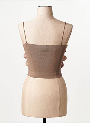 Blouse marron MANGO femme
