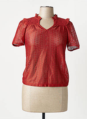 Top rouge NAF NAF femme