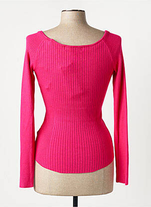 Pull rose GUESS femme