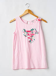 T-shirt rose GUESS fille