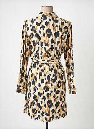 Robe courte beige JACQUELINE DE YONG femme