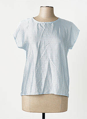 Top bleu MORE & MORE femme