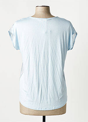 Top bleu MORE & MORE femme