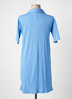 Robe courte bleu PIECES femme