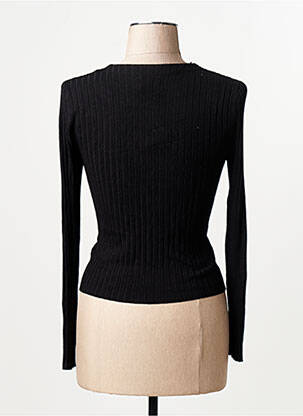 Gilet cache-cœur noir ONLY femme