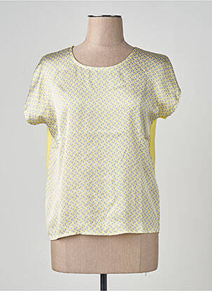 T-shirt jaune MORE & MORE femme