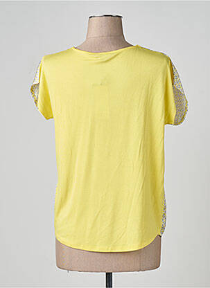 T-shirt jaune MORE & MORE femme
