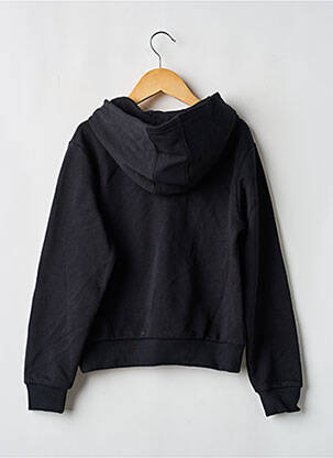 Sweat-shirt à capuche noir FILA fille