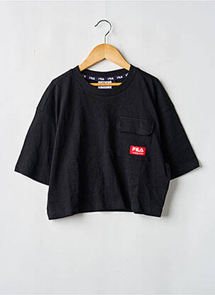 T-shirt noir FILA fille