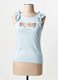 Top bleu NAF NAF femme
